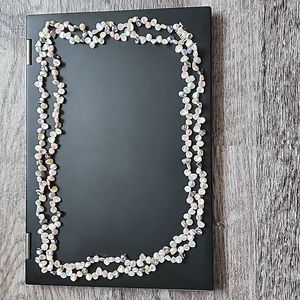 Cultured  kechi pearl multicolored  necklace